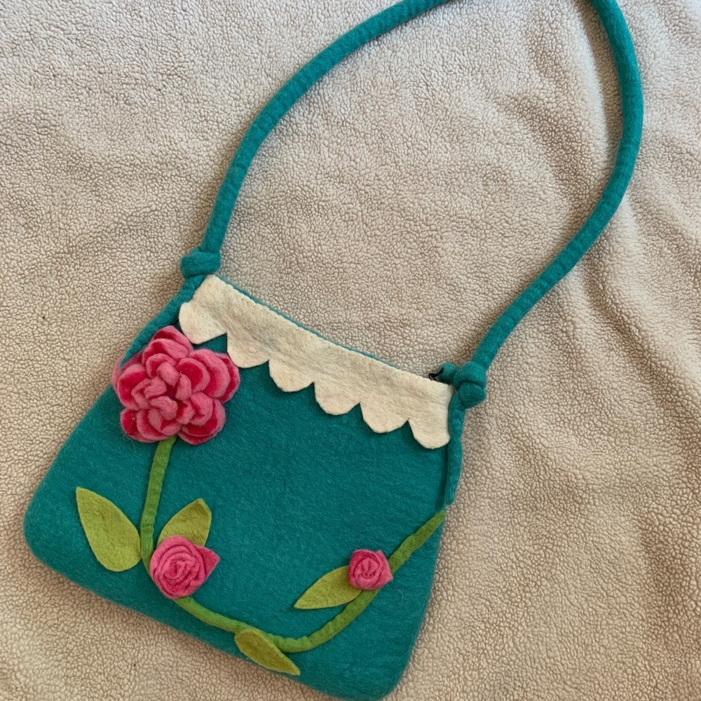 NWOT felted purse